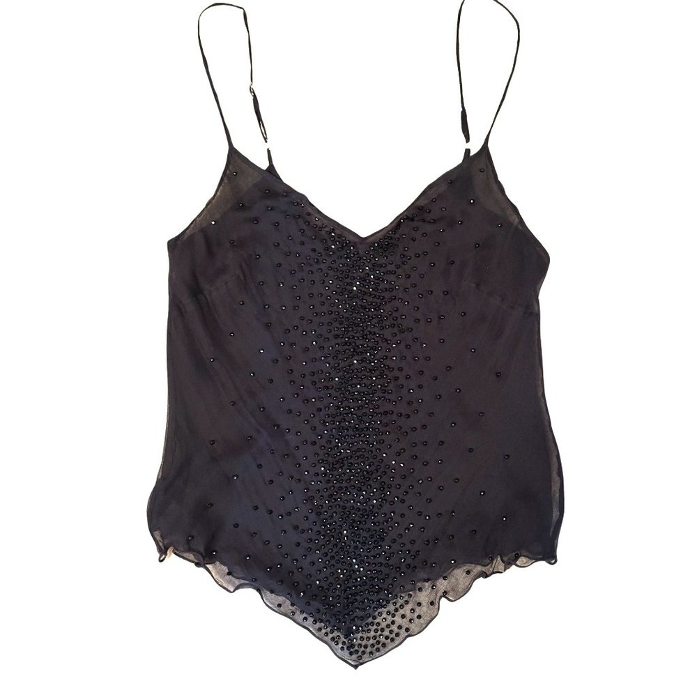 Beaded tank top